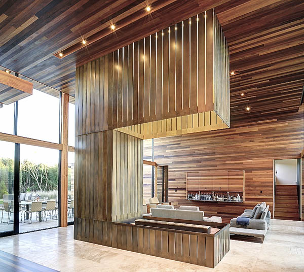 Wood Panelling in Modern Interiors