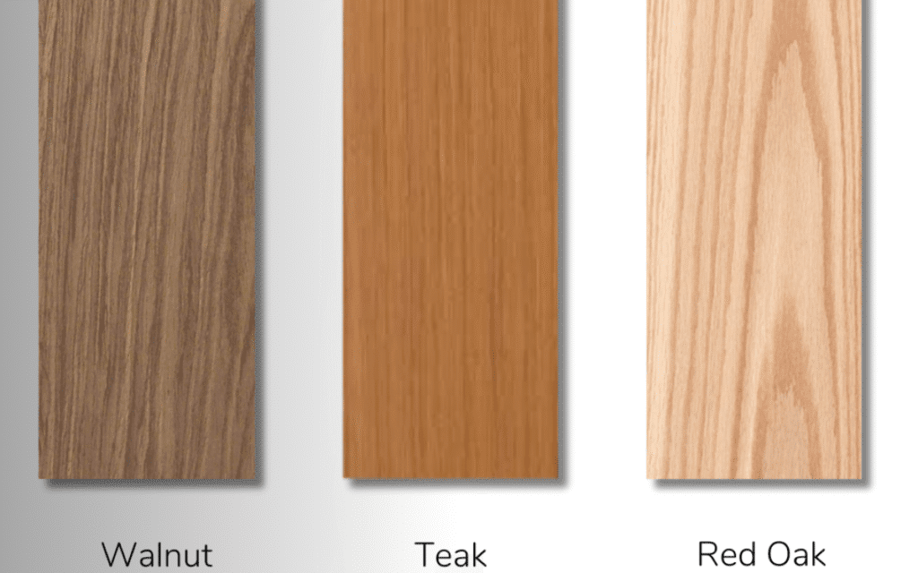 Natural veneer range