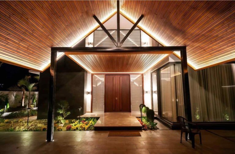 vrikshat wooden cladding project