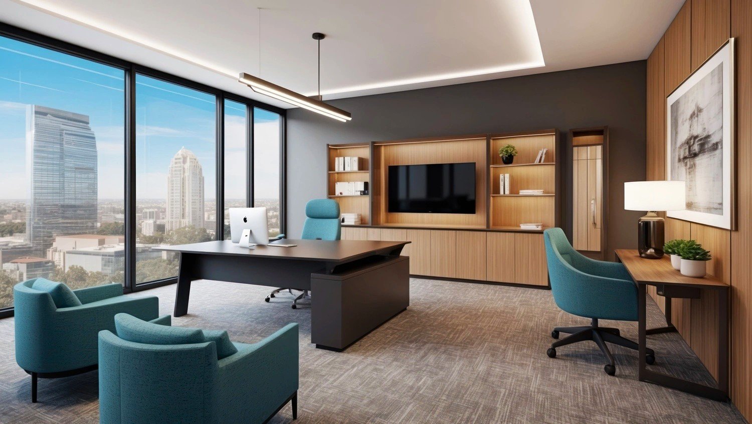 modern-office-meeting-space-with-stylish-furniture-minimalist-design -vrikshat